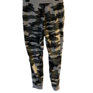 Pre Owned Women’s Sportelle Camouflage Joggers Sweatpants Sz S Athletic Comfort